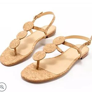 Jack Rogers Cork Tan Sandals
